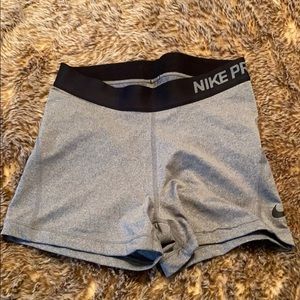 Nike pro short shorts